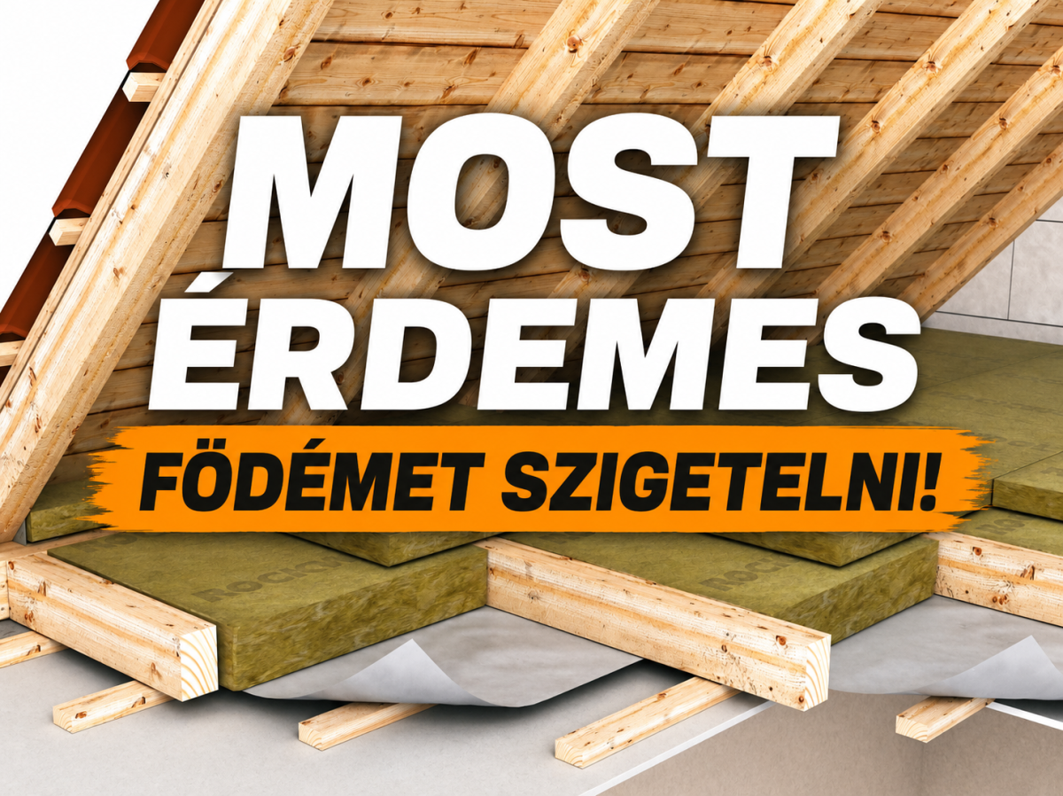 Födémszigetelés szuper áron  készüljön fel időben a hidegre!
